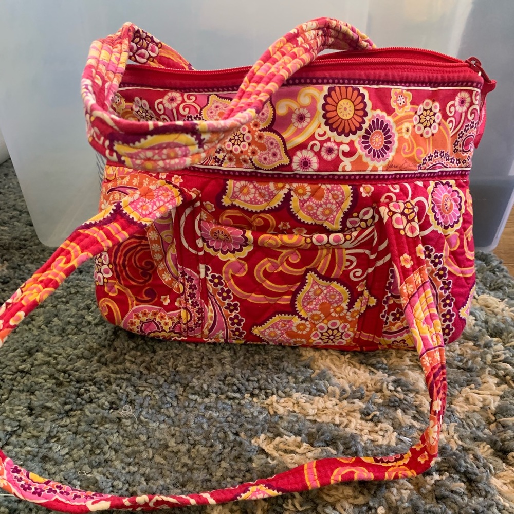 Vera Bradley purse small tote retired pattern🌺